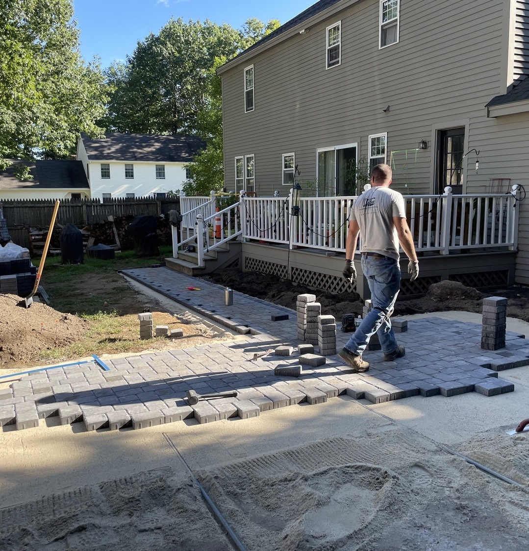 Portland Maine Patio & Walkway